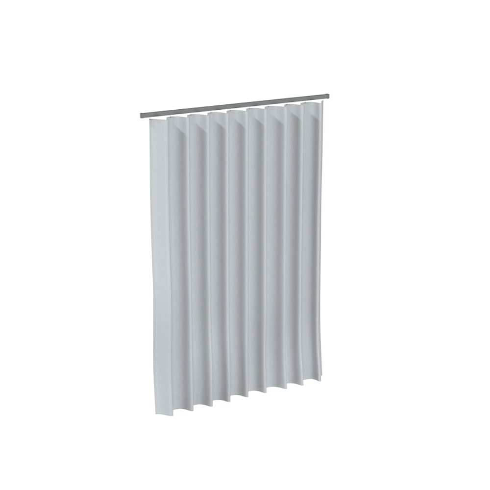 Nylon Taffeta Shower Curtain 2600 x 1800mm