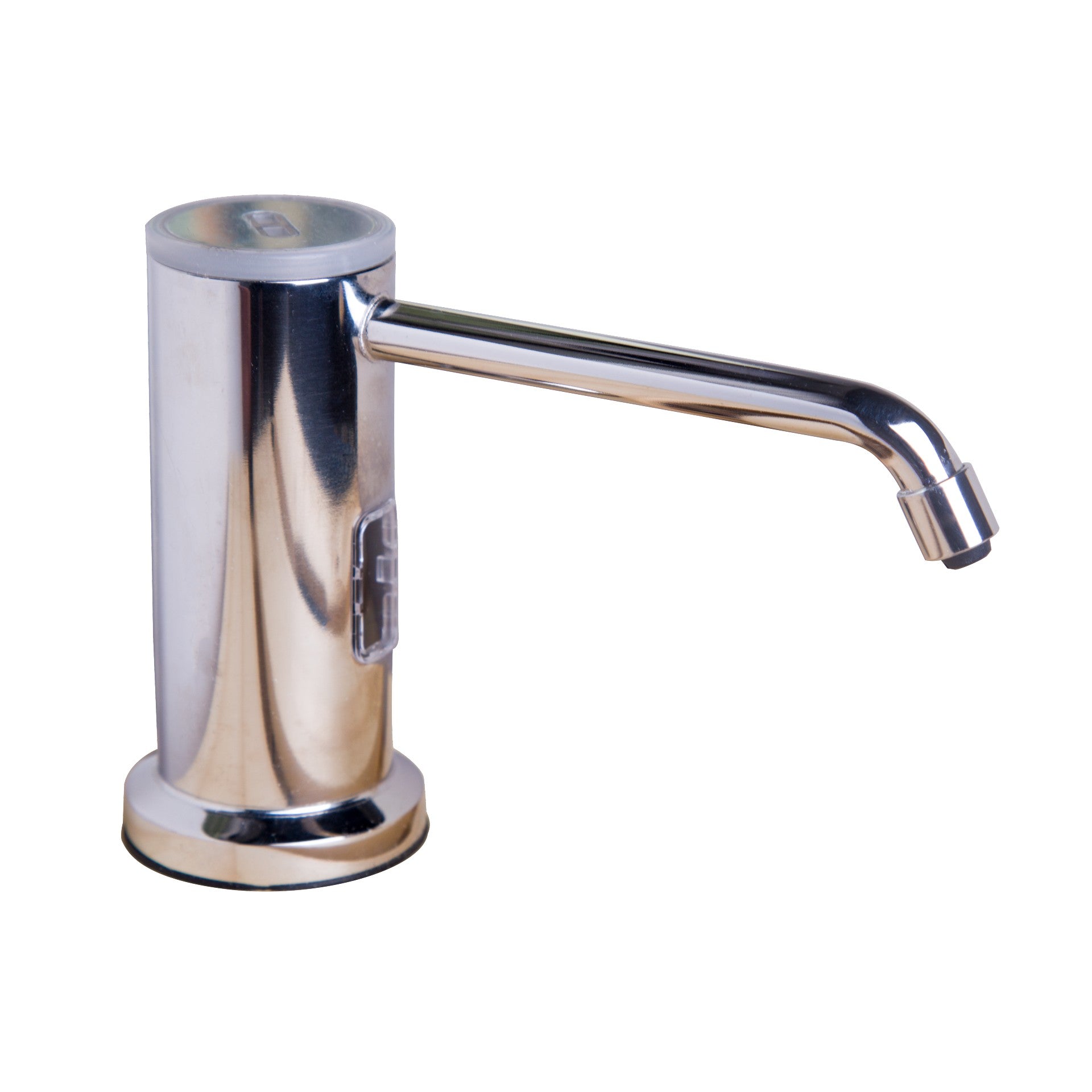 Bench Mounted Auto Foam Soap Dispenser in Polished Stainless Steel