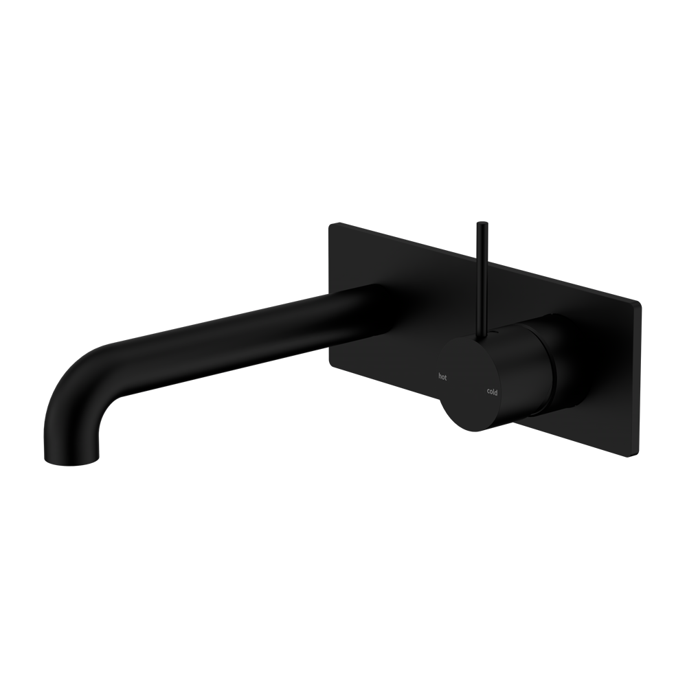 Mecca Wall Basin/bath Mixer Handle Up 260mm