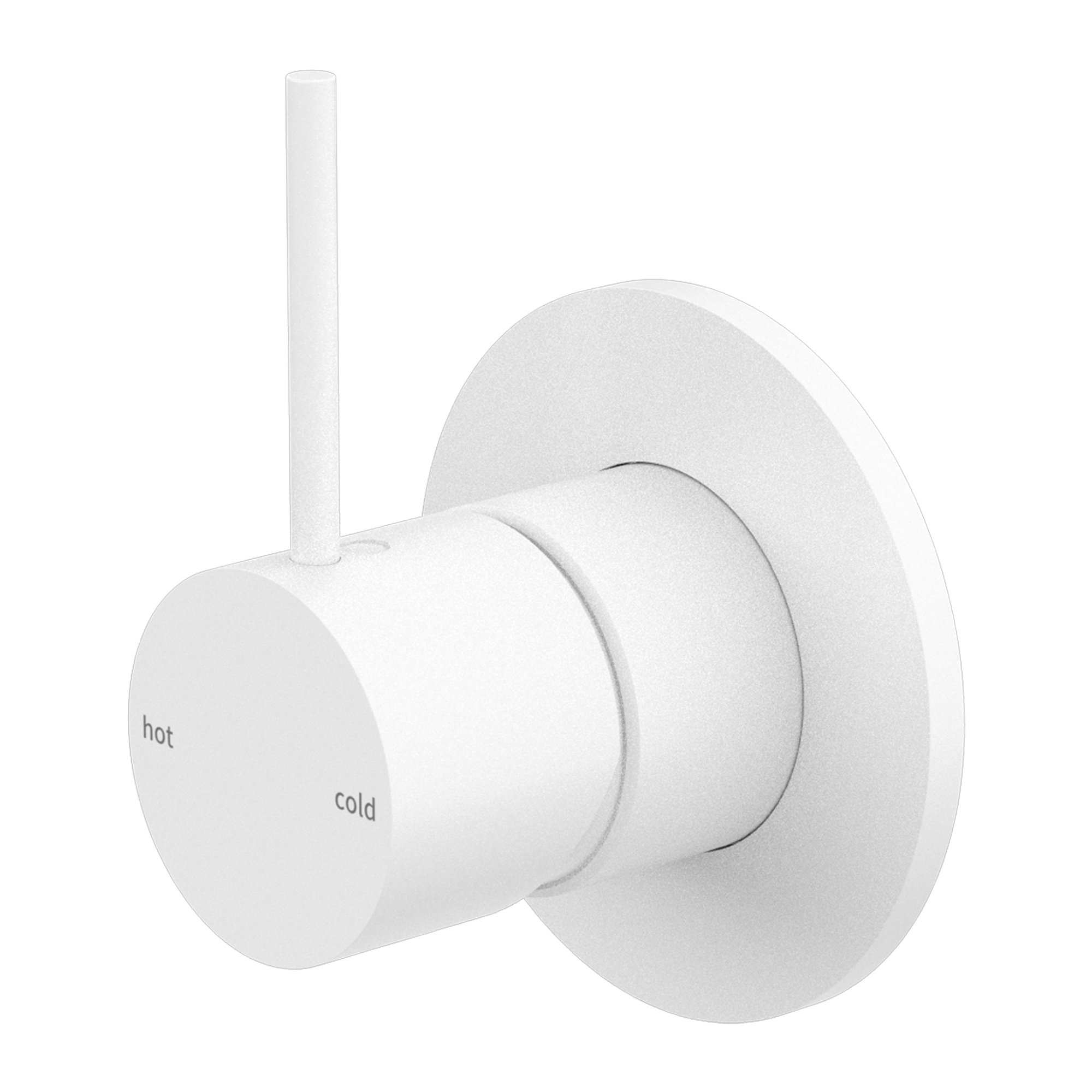 Mecca Shower Mixer Handle Up 80mm Plate