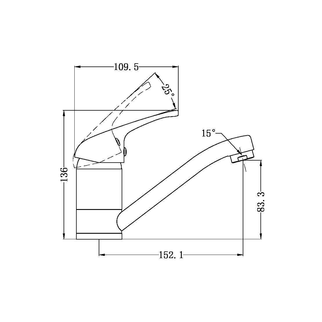 Classic Swivel Basin Mixer