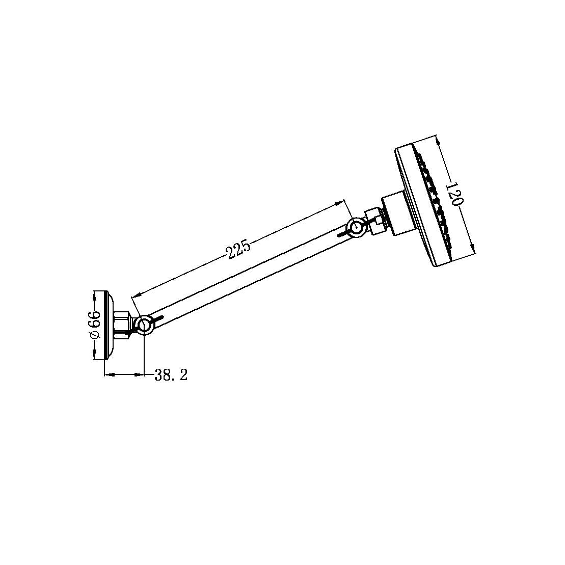 X Plus All Direction Shower Head