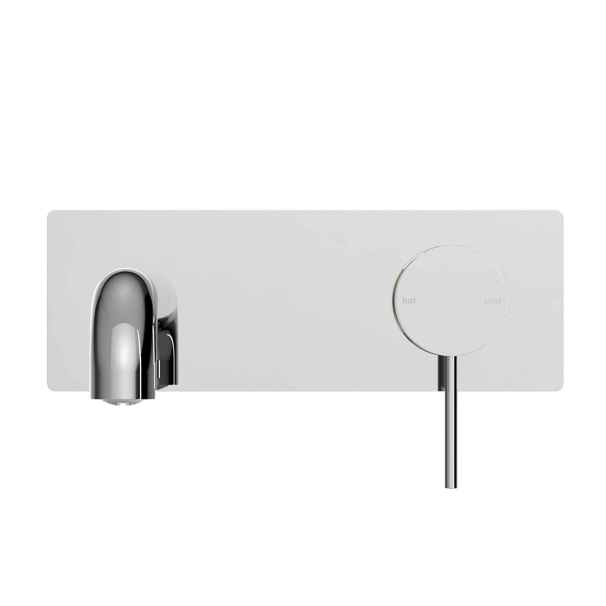 Mecca Wall Basin/bath Mixer 230mm