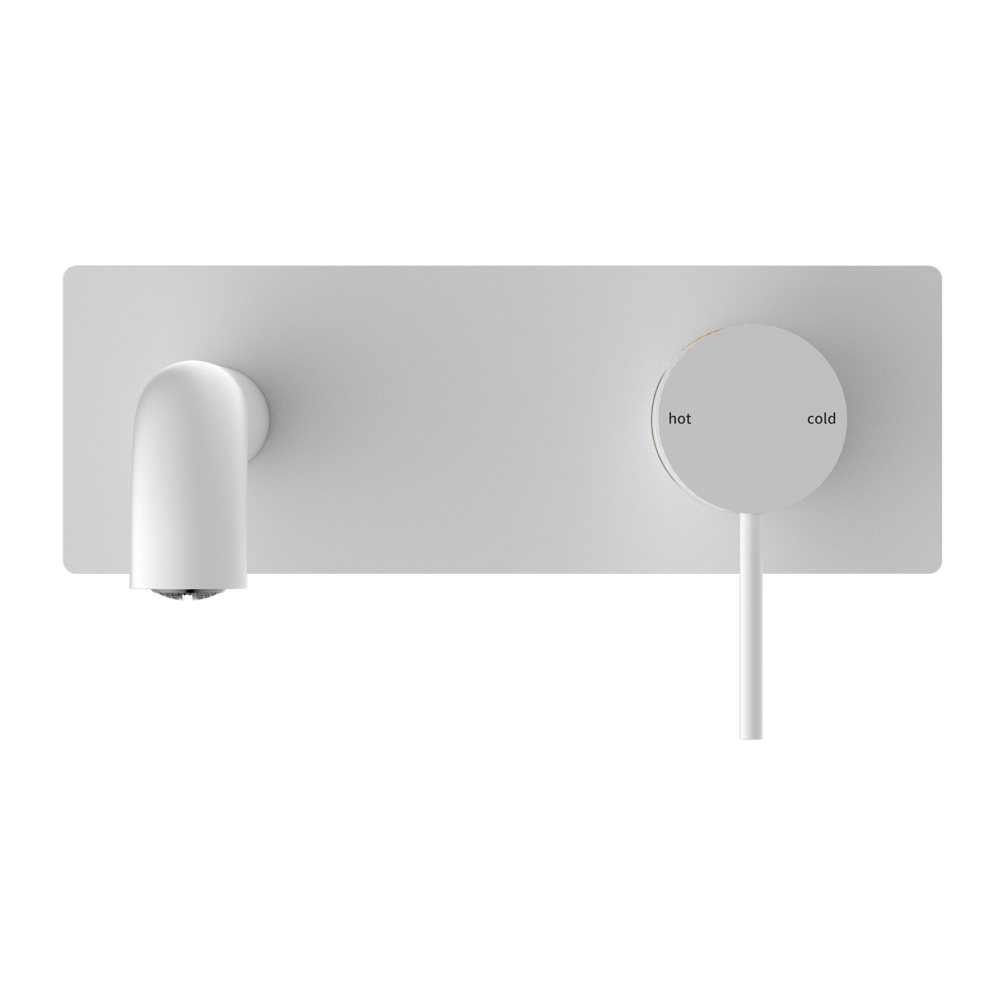 Mecca Wall Basin/bath Mixer 230mm