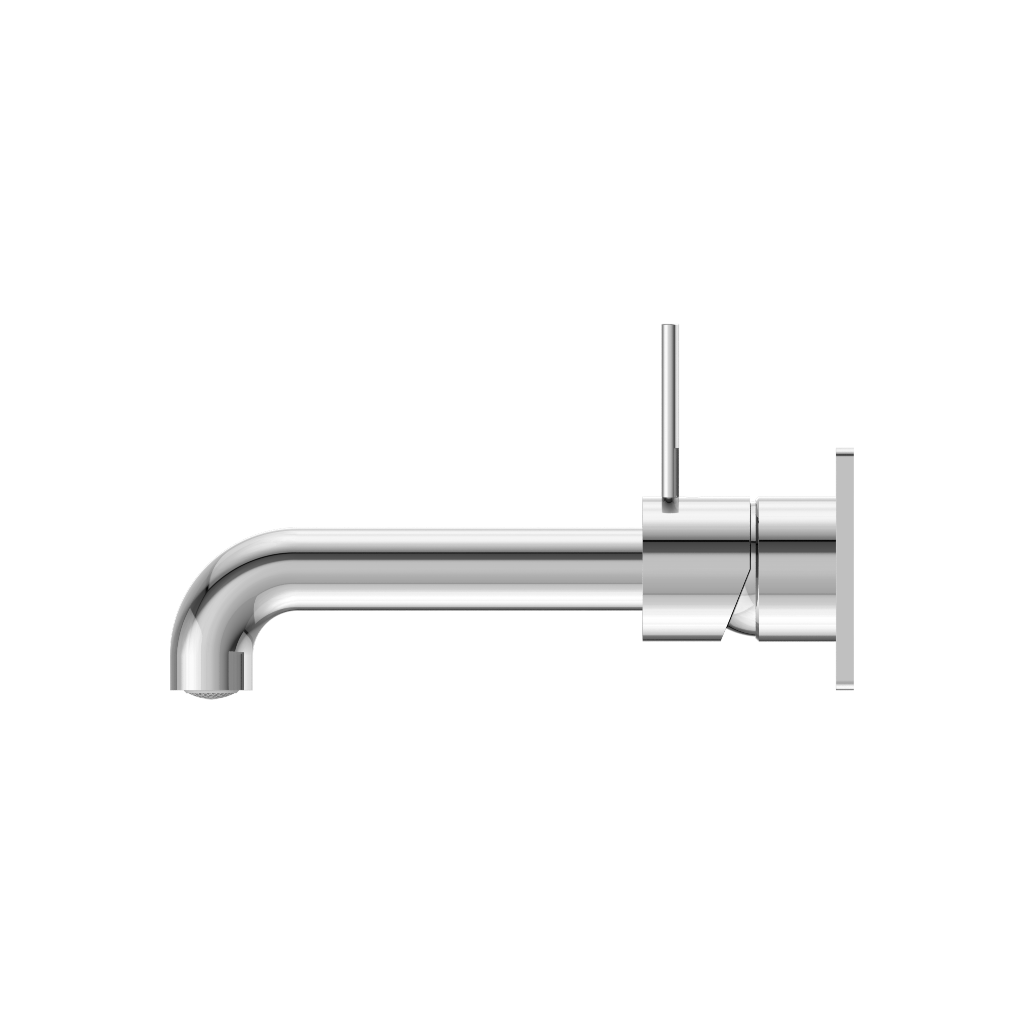 Mecca Wall Basin/bath Mixer Handle Up 160mm