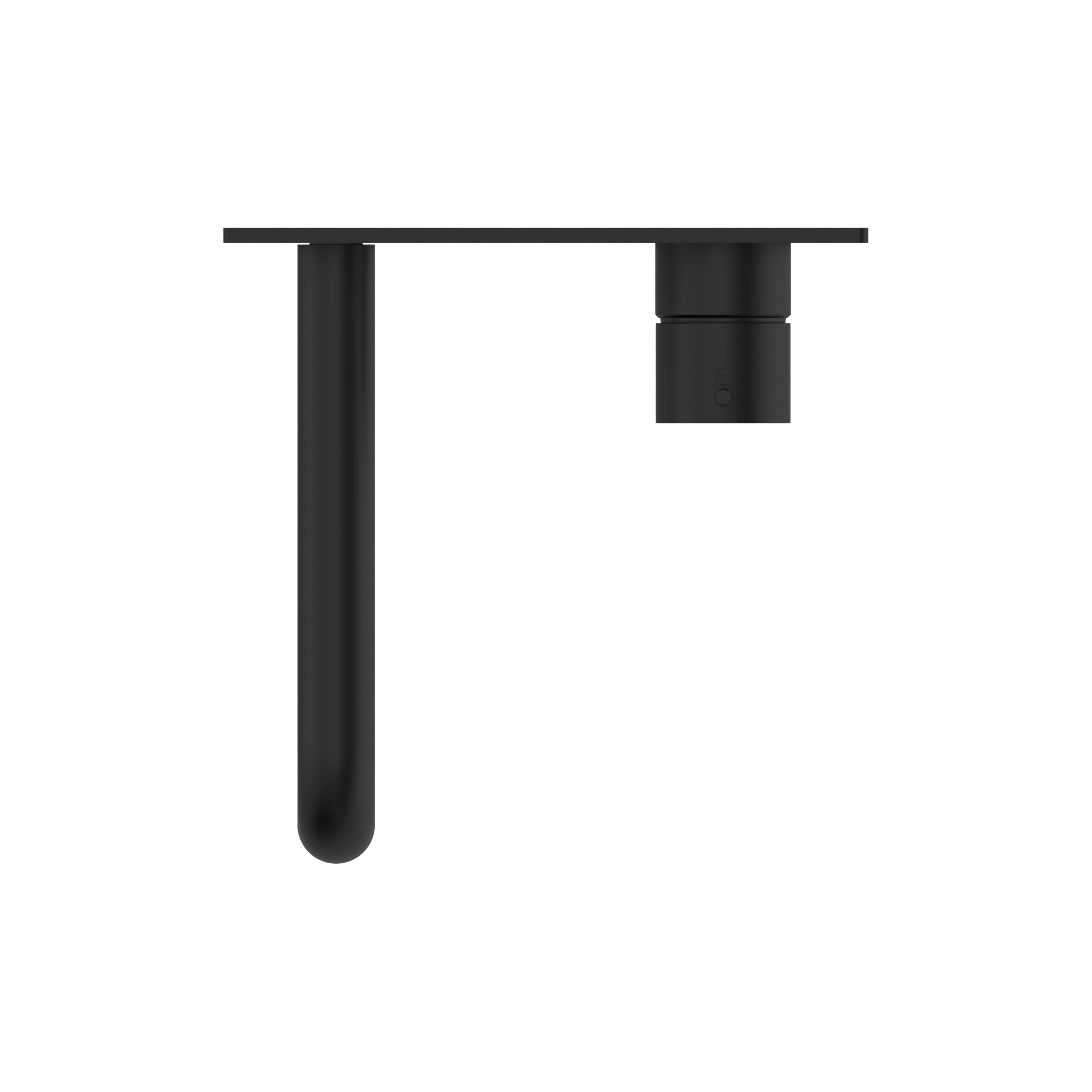 Mecca Wall Basin/bath Mixer Handle Up 160mm
