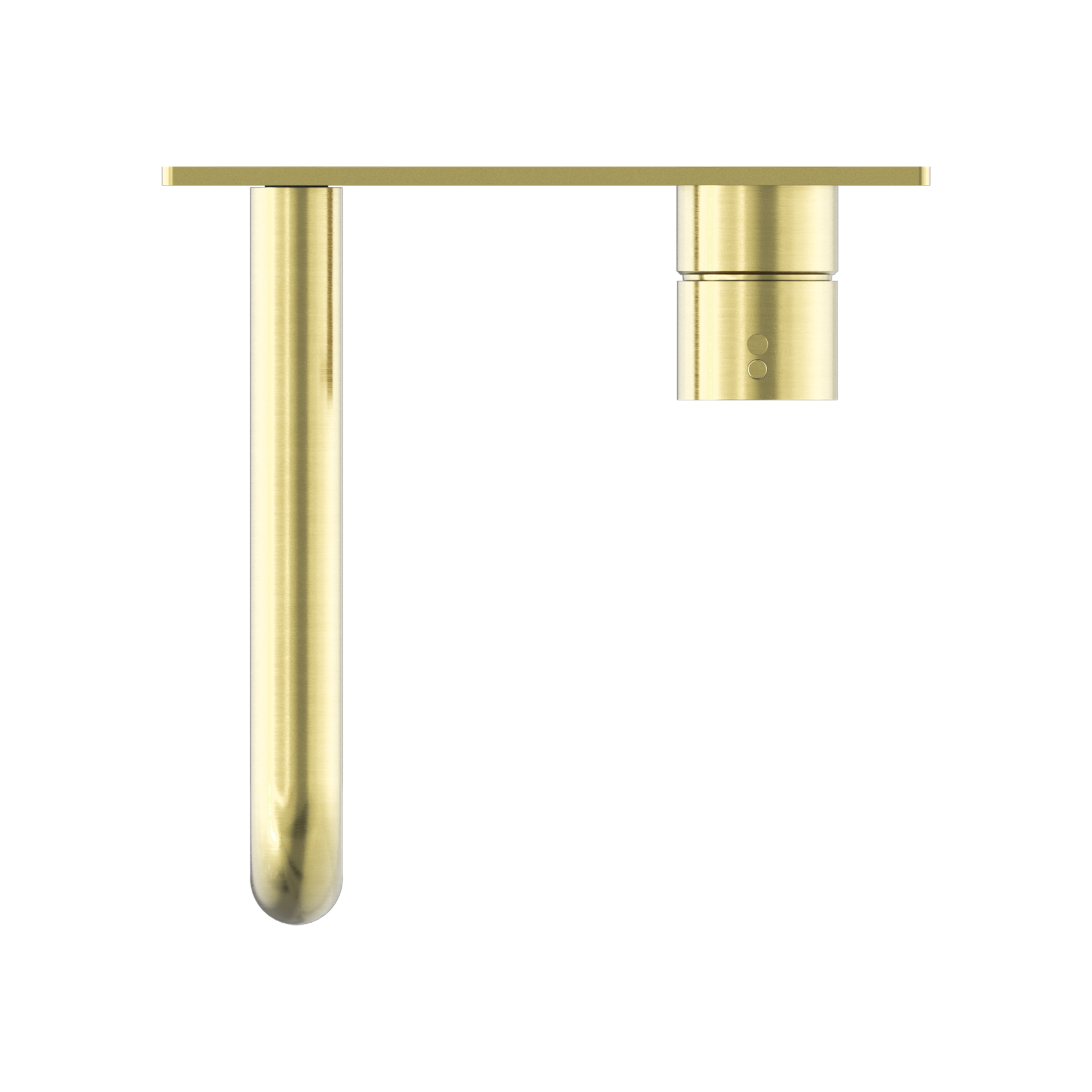 Mecca Wall Basin/bath Mixer Handle Up 160mm
