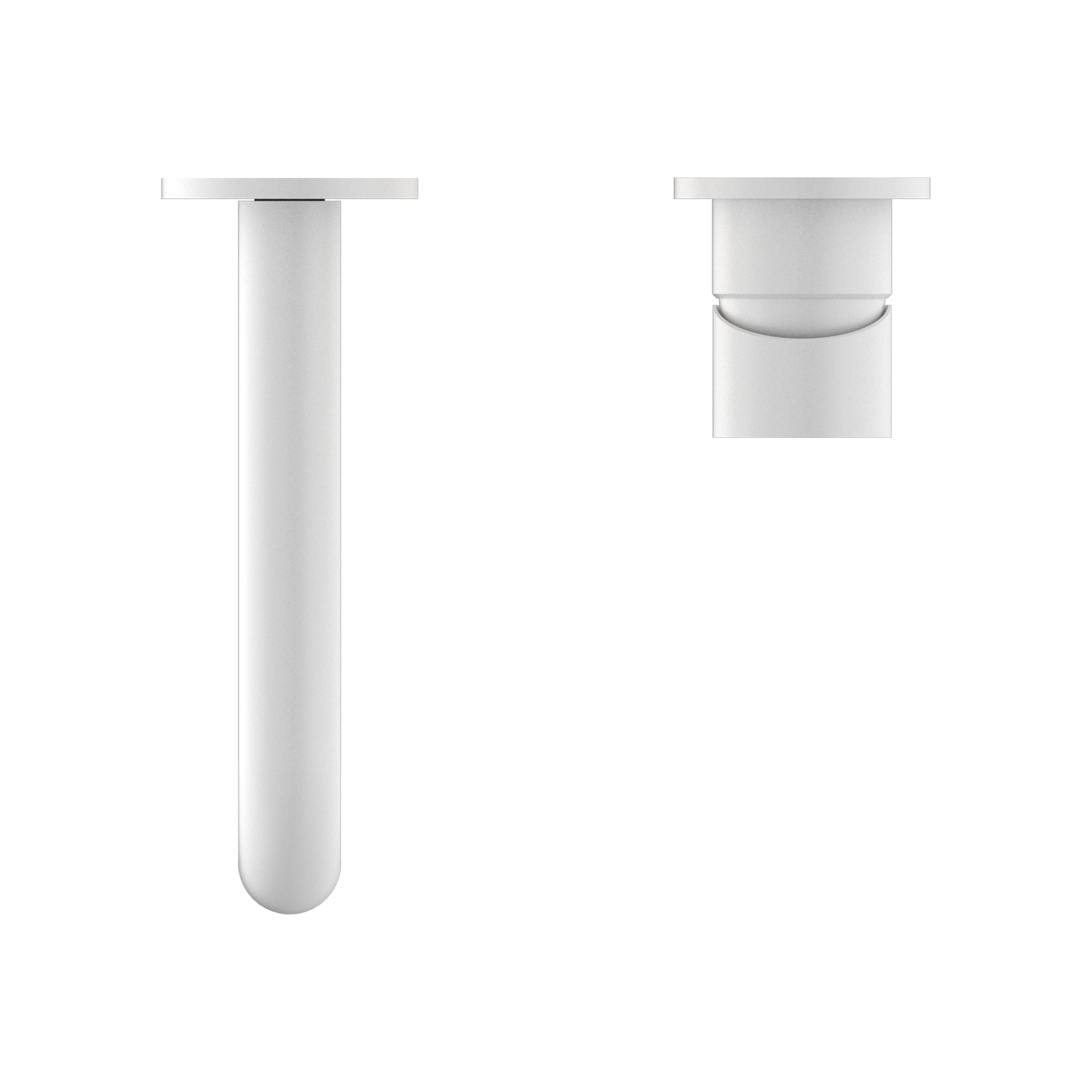 Mecca Wall Basin/bath Mixer Separete Back Plate 160mm