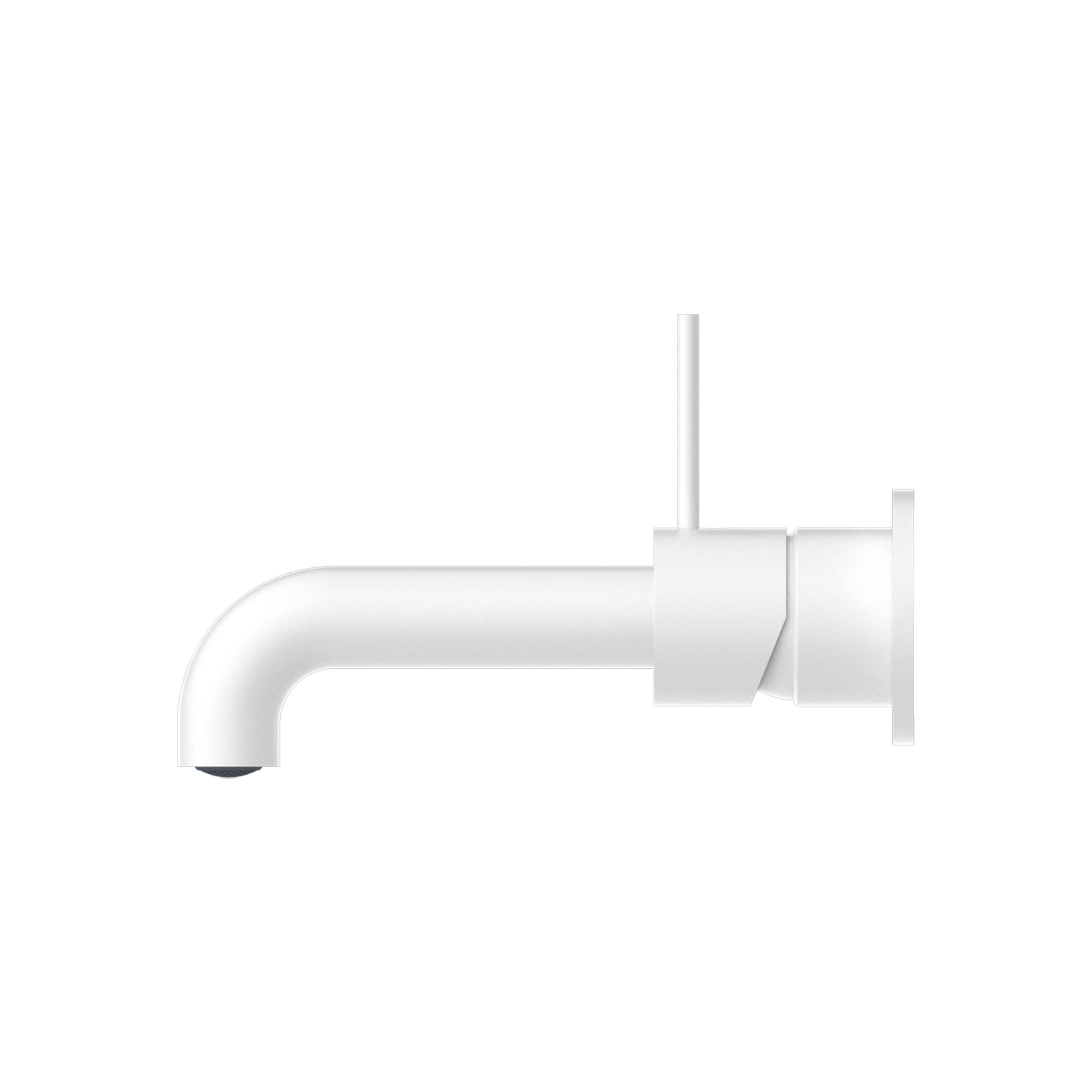 Mecca Wall Basin/bath Mixer Separate Back Plate Handle Up 120mm