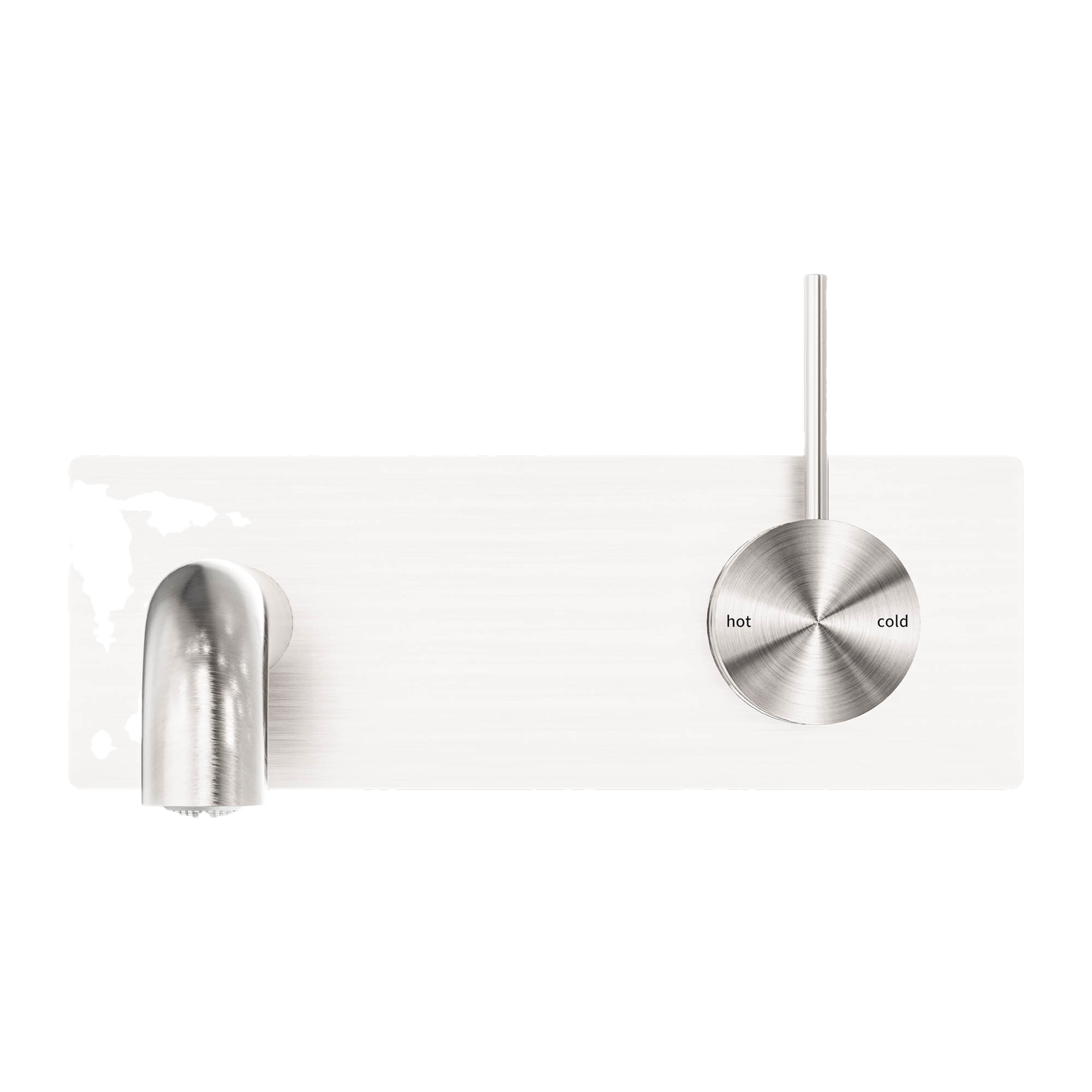 Mecca Wall Basin/bath Mixer Handle Up 160mm