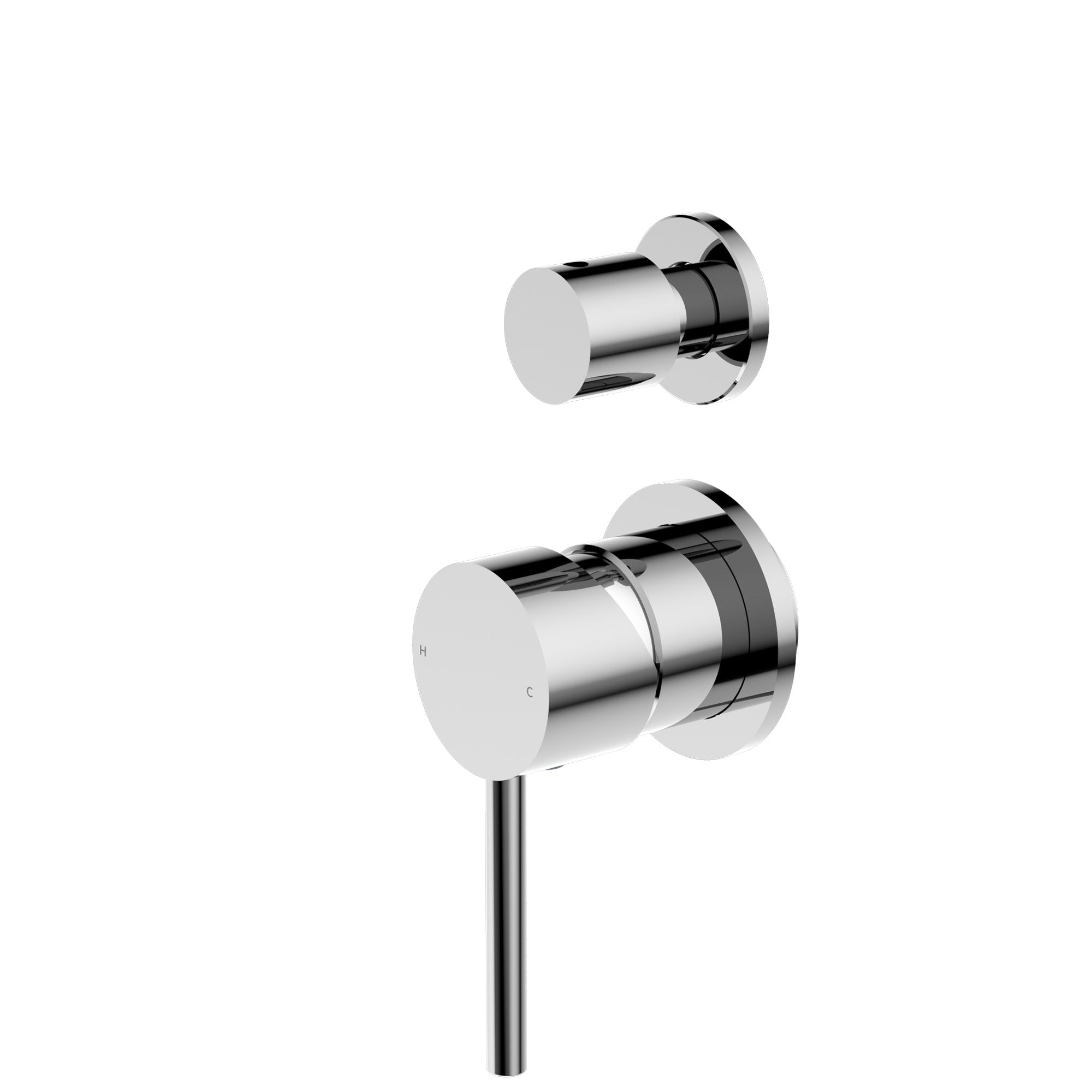 Dolce Shower Mixer With Divertor Separate Back Plate