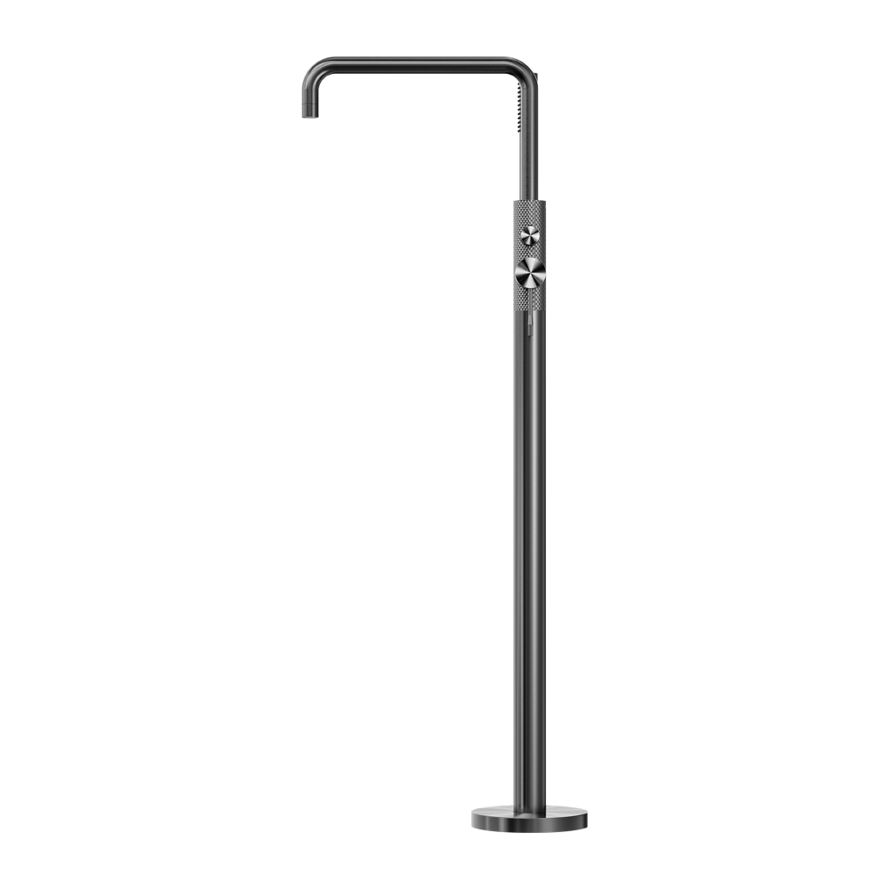 Opal Freestanding Bath Mixer With Hand Shower