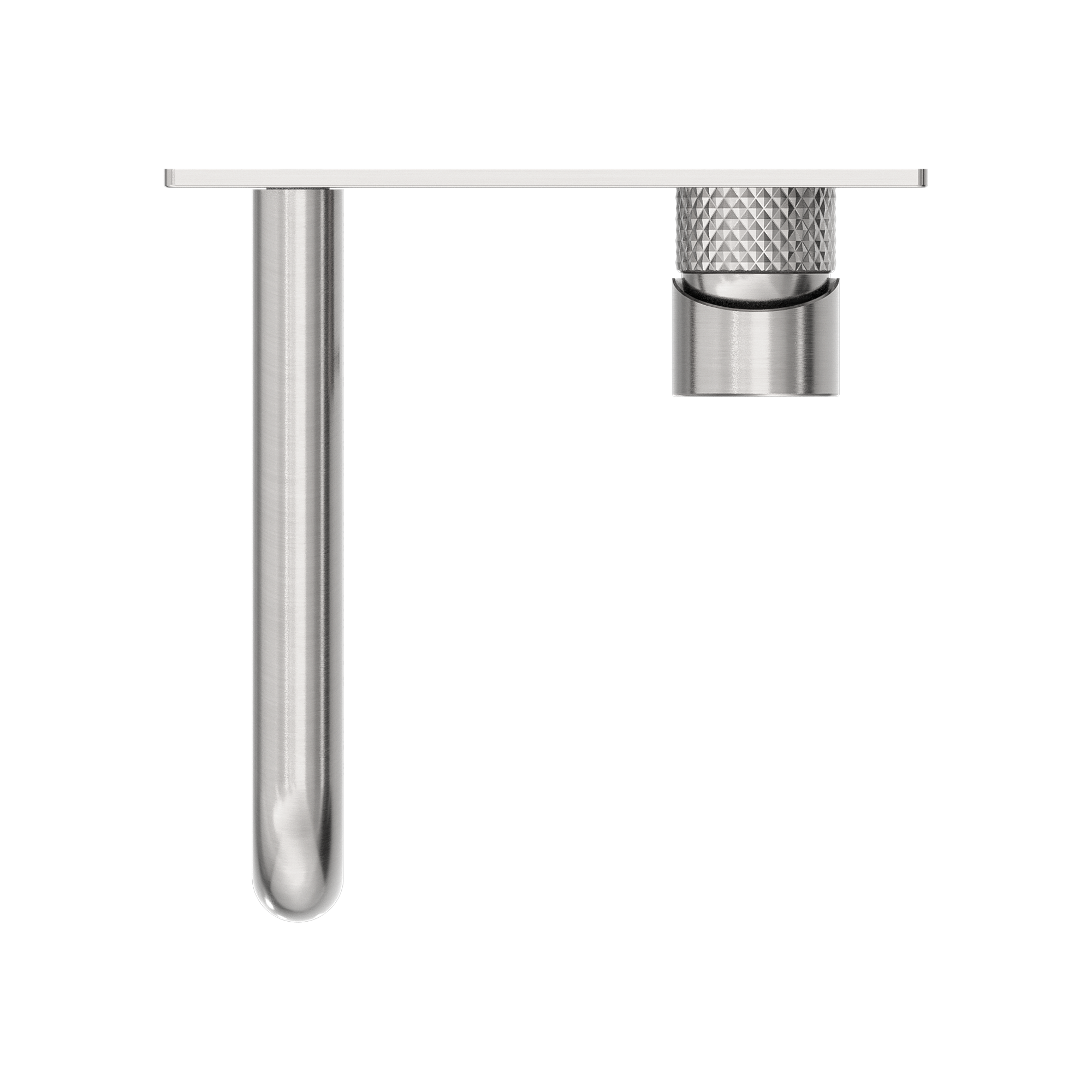 Opal Wall Basin/bath Mixer 120/160/185/230/260mm Brushed Nickel