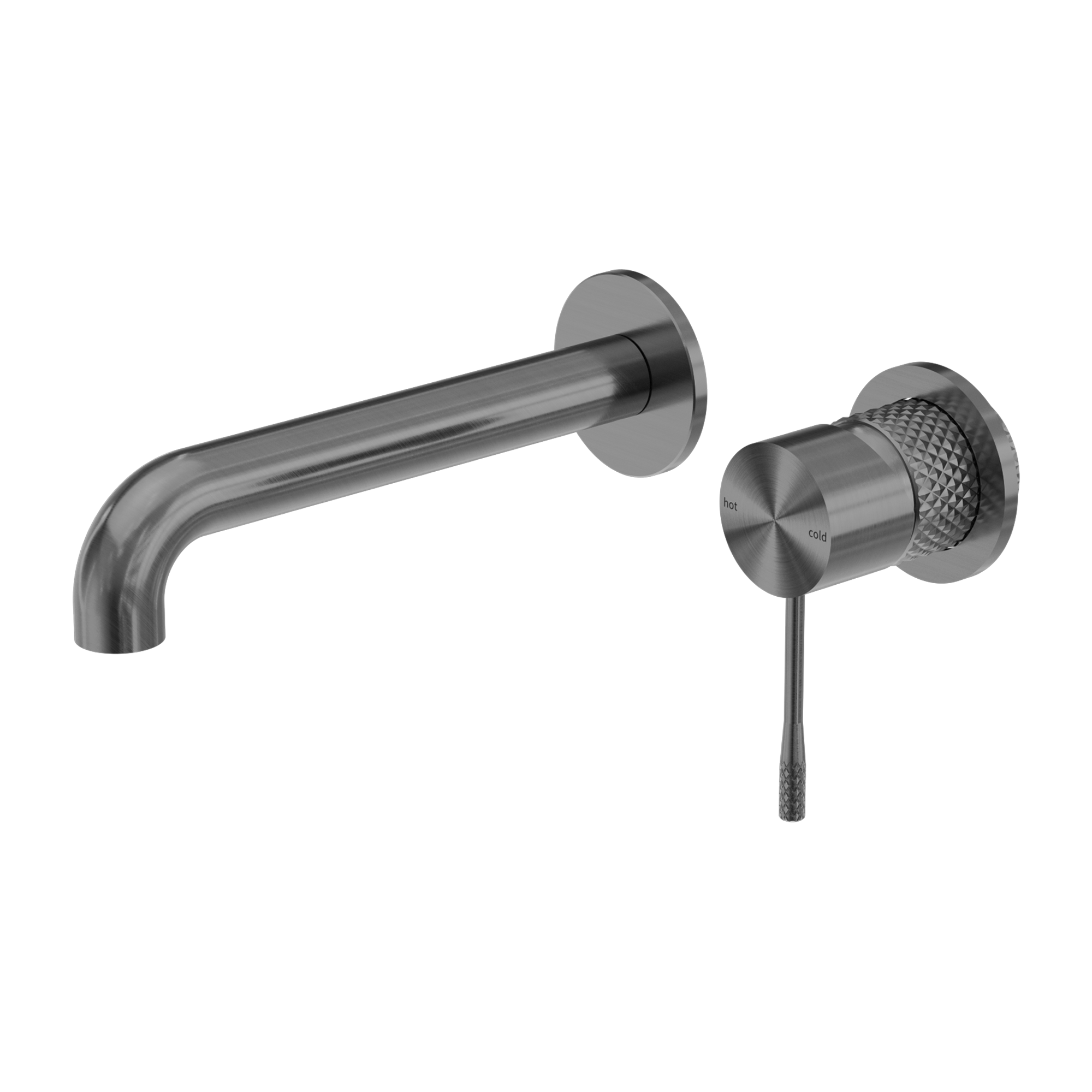 Opal Wall Basin/bath Mixer Separate Back Plate 120/160/185/230/260mm Graphit