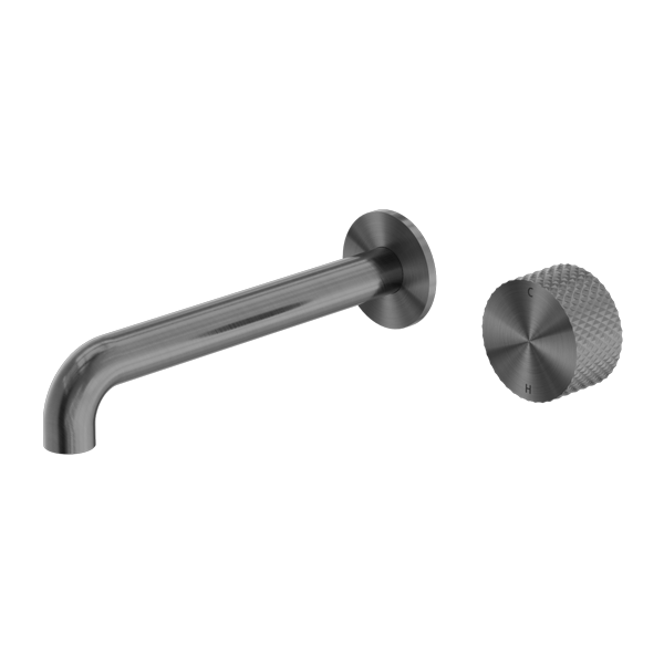 Opal Progressive Wall Basin Mixer 160MM Spout