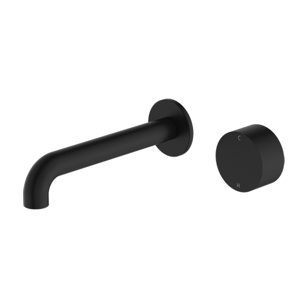 Kara Progressive Wall Basin Mixer 230MM Spout