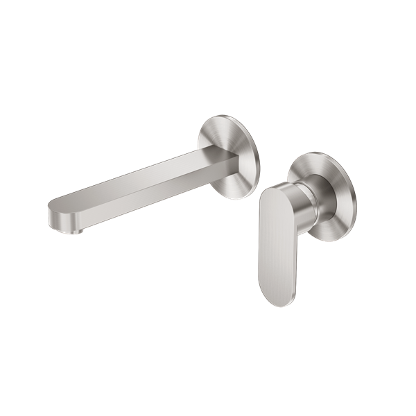 Ecco Wall Basin/Bath Mixer Separate Back Plate