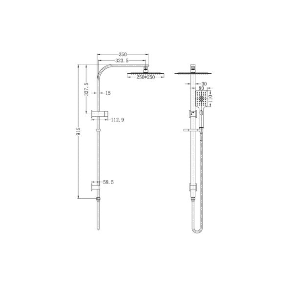 Celia New Shower Set