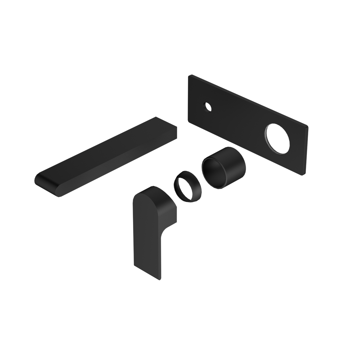 Bianca Wall Basin/bath Mixer 230mm Trim Kits Only