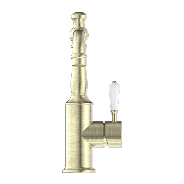 York Basin Mixer With Porcelain Lever