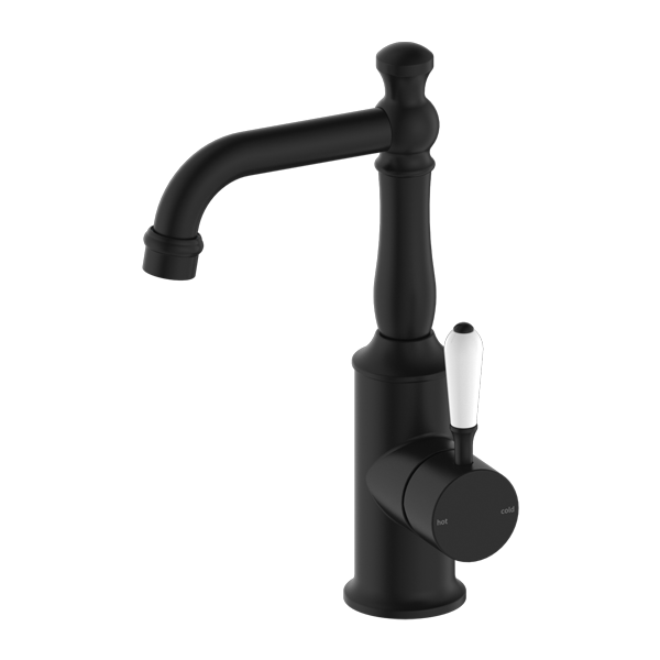 York Basin Mixer With Porcelain Lever