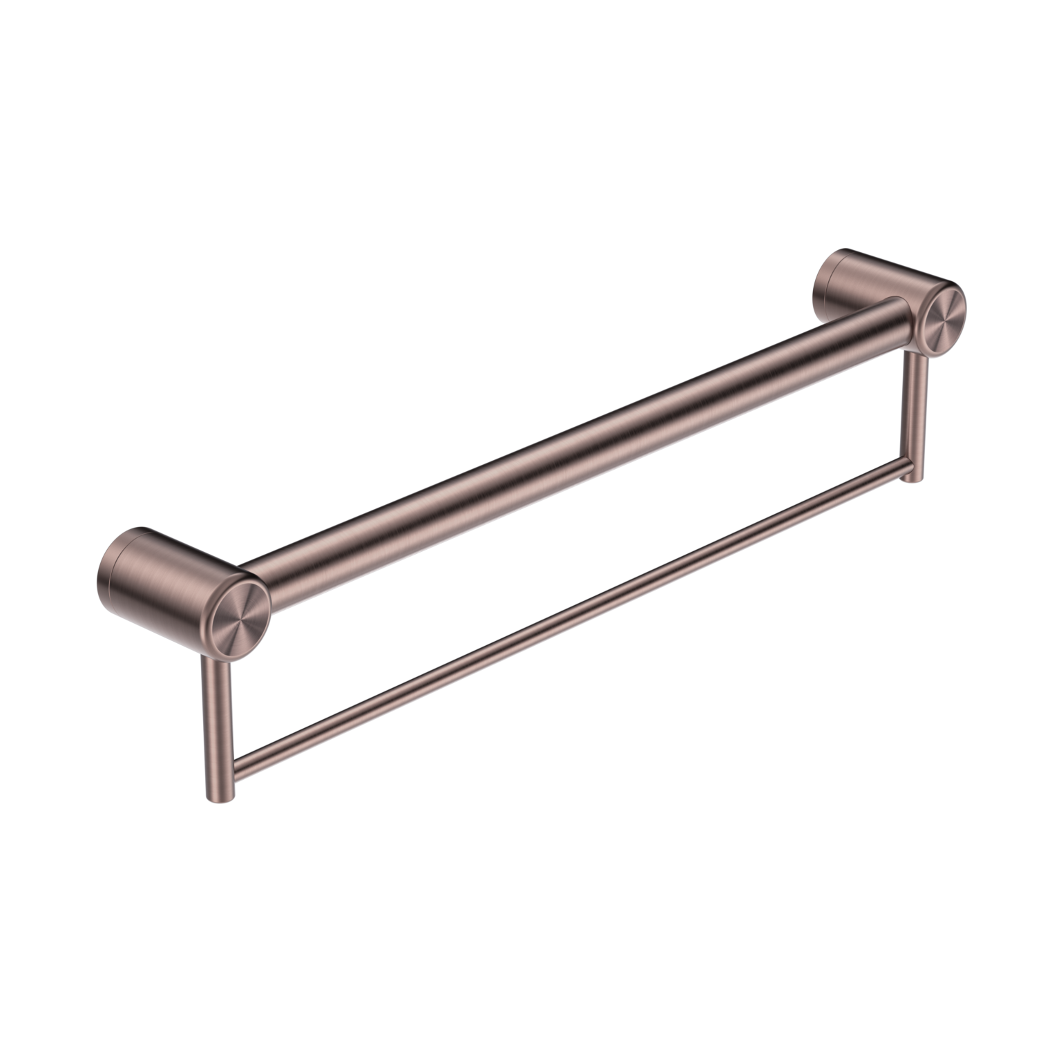 Mecca Care 32mm Grab Rail And Toilet Roll Holder 600mm
