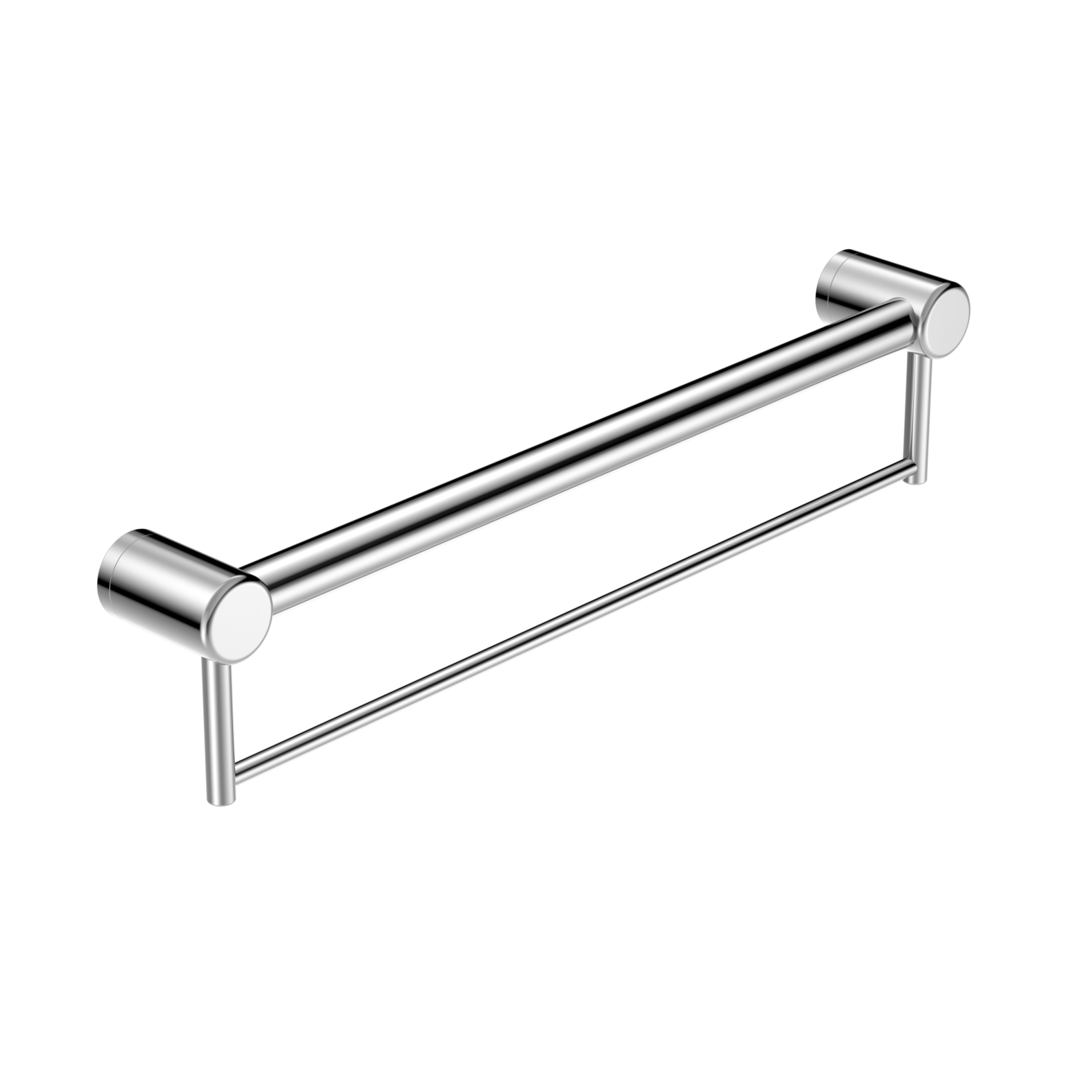 Mecca Care 32mm Grab Rail And Toilet Roll Holder 600mm