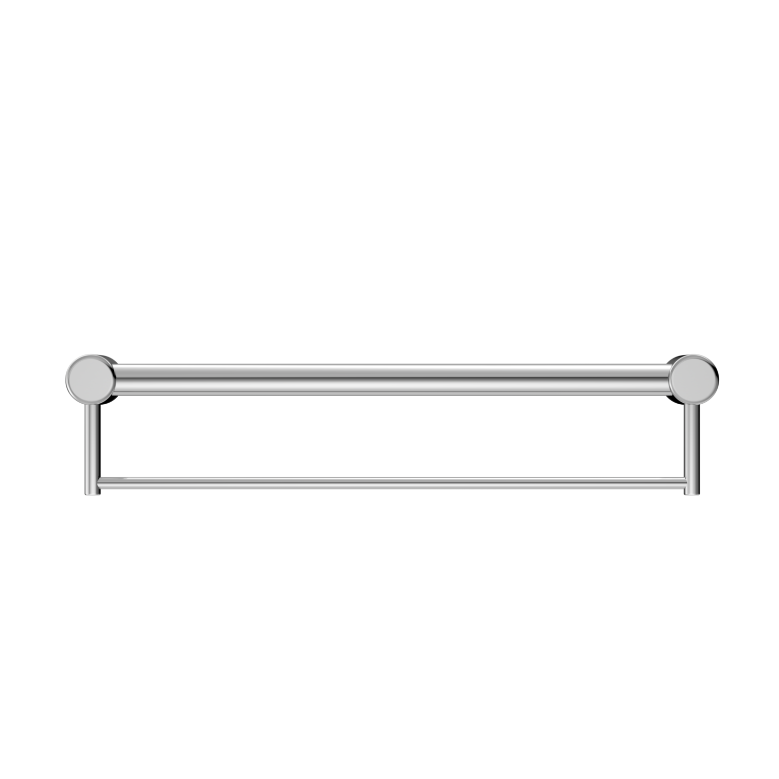 Mecca Care 32mm Grab Rail And Toilet Roll Holder 600mm