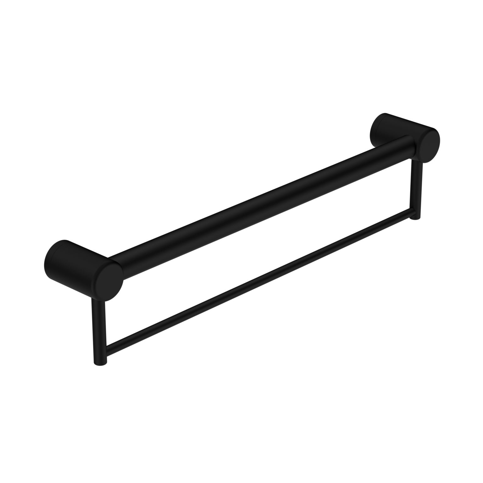 Mecca Care 32mm Grab Rail And Toilet Roll Holder 600mm