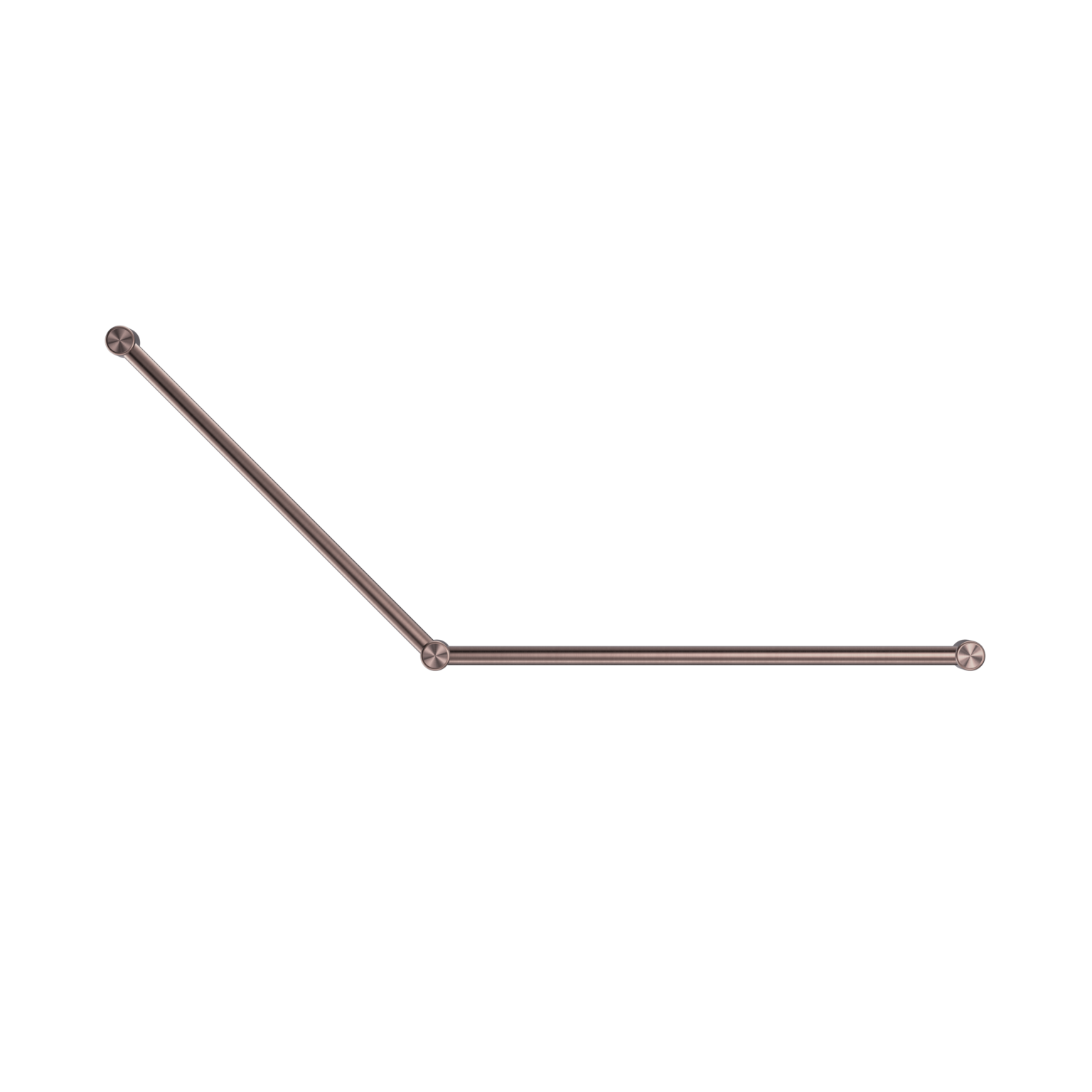 Mecca Care 32mm DDA Grab Rail Set 45 Degree 750mm x 900mm