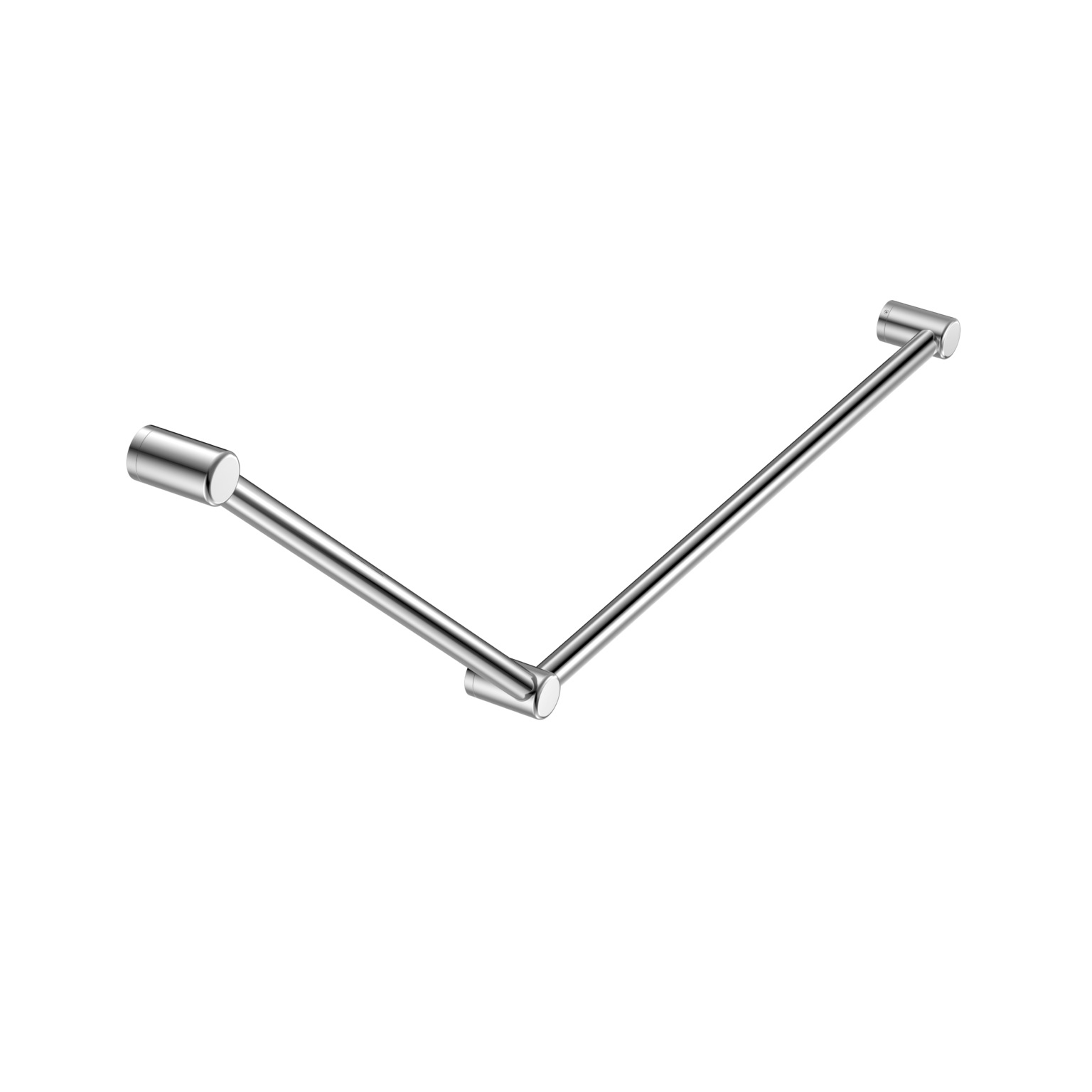 Mecca Care 32mm DDA Grab Rail Set 45 Degree 750mm x 900mm