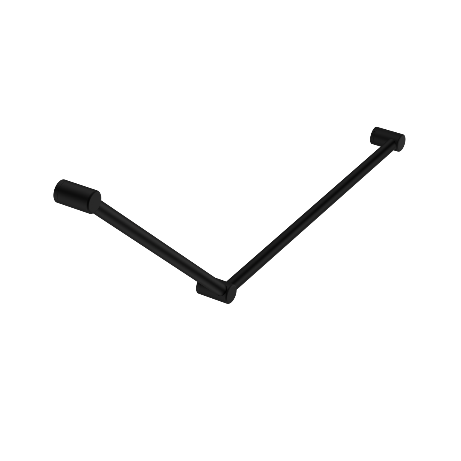 Mecca Care 32mm DDA Grab Rail Set 45 Degree 750mm x 900mm