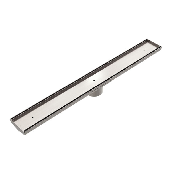 Tile Insert v Channel Floor Grate 89MM Outlet With Hole Saw
