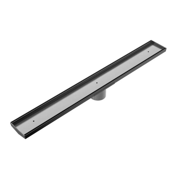 Tile Insert v Channel Floor Grate 89MM Outlet With Hole Saw