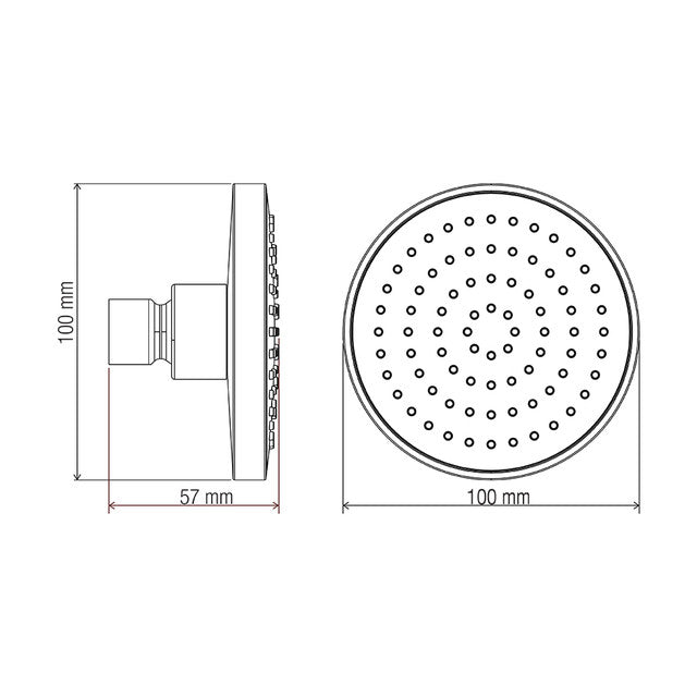 Streamjet™ Rose Only Chrome WELS 4 Star - 7.5L/min