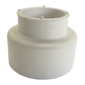 Aquaseal Pan Cone - 50mm White, Skirted | PCS50W
