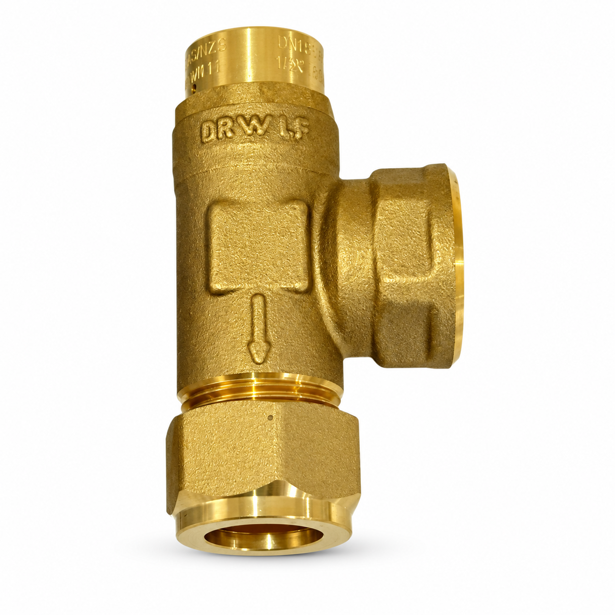 AVG Boundary Pressure Reduction Valve 20mm - R/A Copper x Female, 500kPa, Lead Free | PRVB20-500C-LF