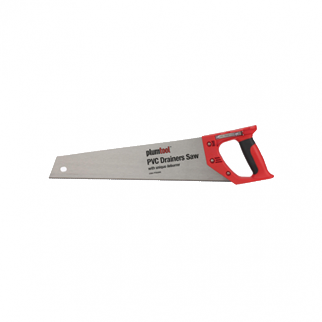 Plumtool Drainer Saw with Deburrer — PVC Pipe Saw 420mm