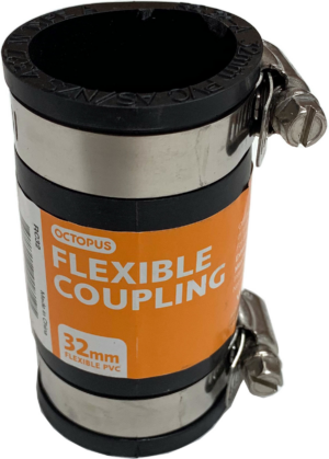 Flexible Coupling - 32mm to 32mm PVC | RC32