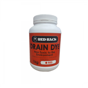 Red Back Drain Dye Red - Bulk 1kg | RED402 RED 1kg