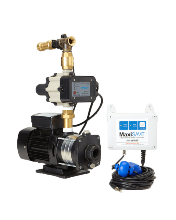 MaxiSAVE RM1000 Rain to Mains Kit with Hyjet HSJ1000 Stainless Jet Pump