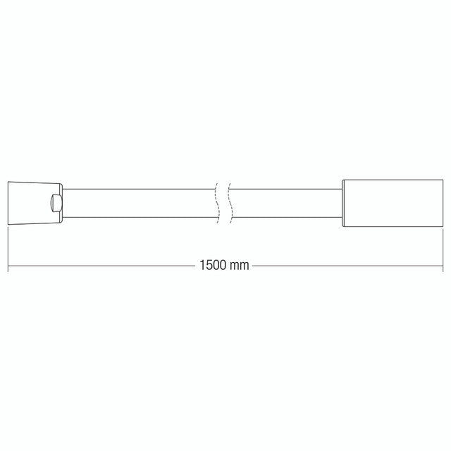 Hose for Twin Waters™ Showers  1500mm - PVC