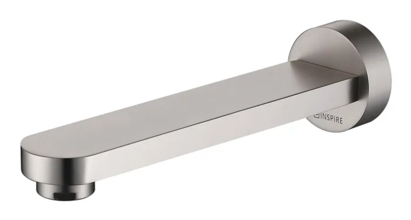 Vetto Bath Spout Brush Nickel