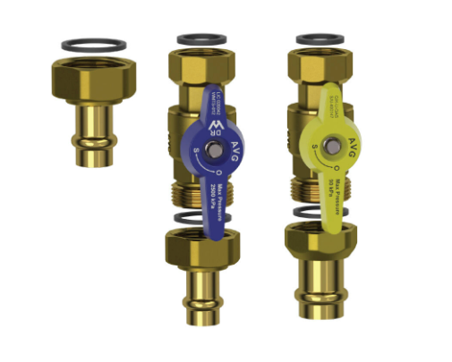 AVG QIKP-1 Quickie Universal Press Continuous Flow Kit for Instantaneous Gas