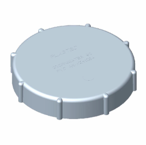 S/Water Threaded Cap 90mm