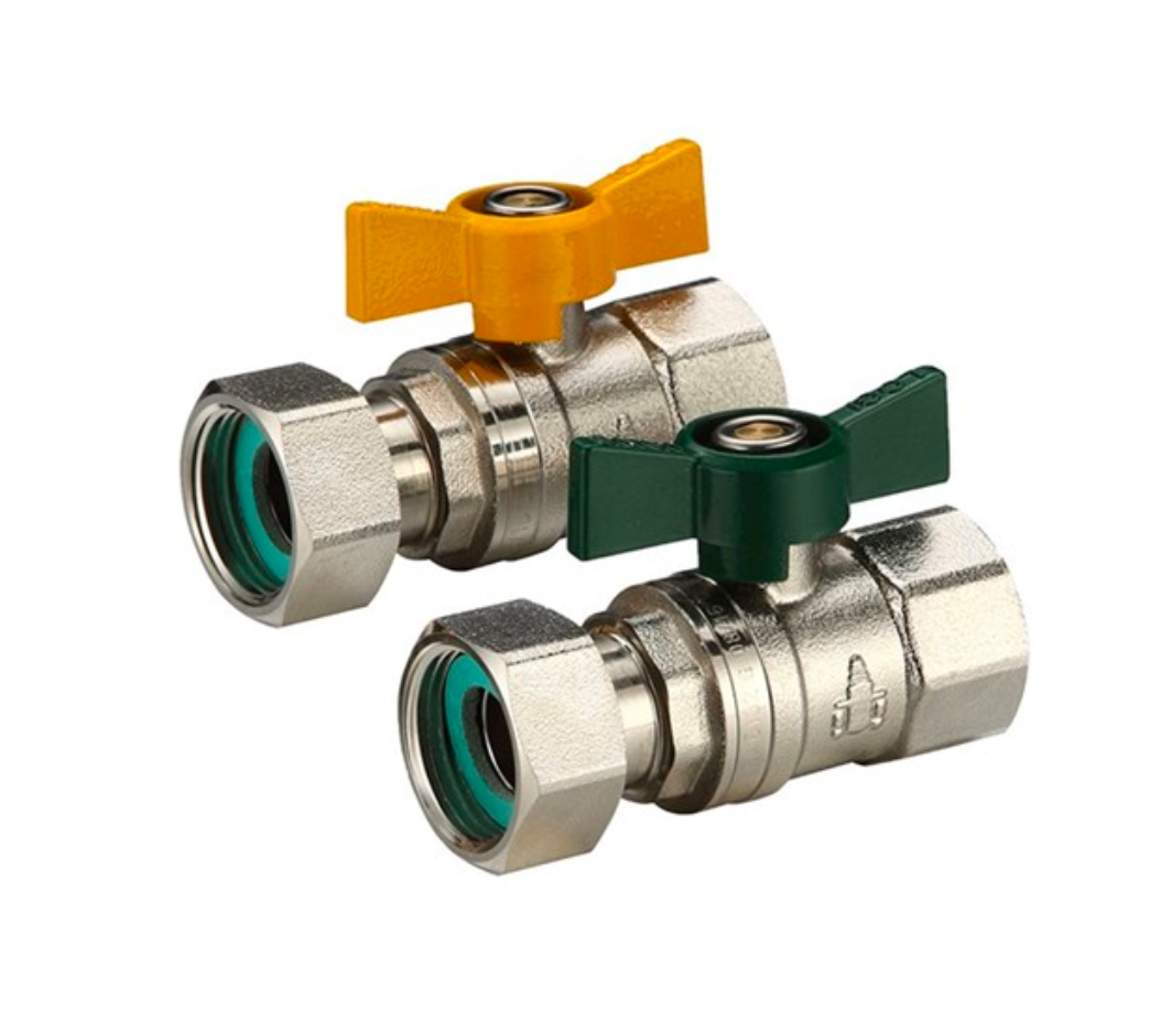 Swivel Nut Ball Valve Kit FI H20FW X H20FG Lead Free
