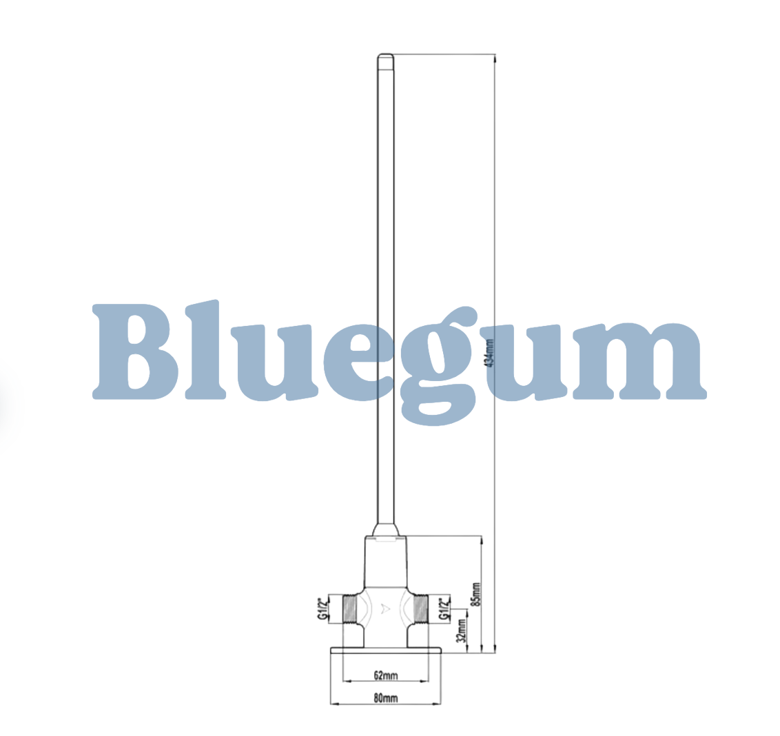 Knee Operated Valve with Knee Wand 15mm Male