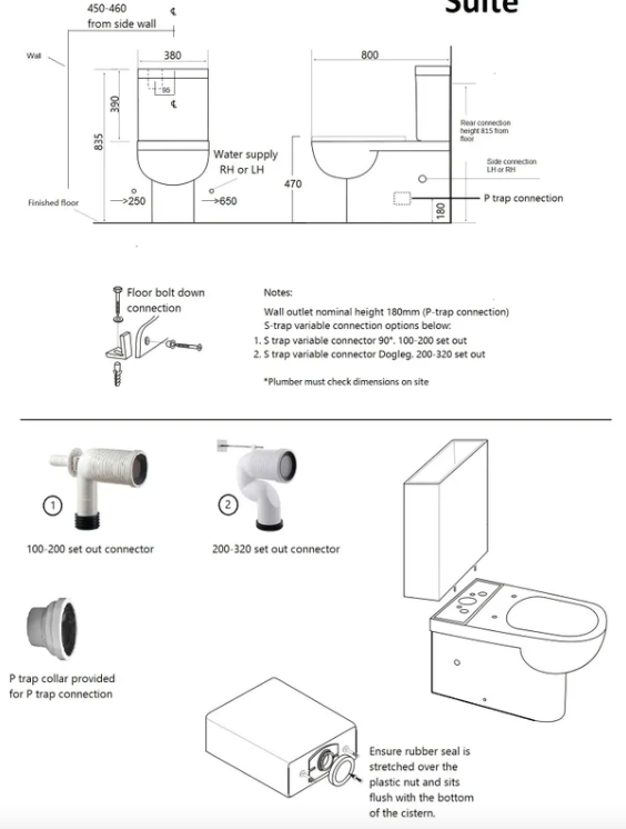 Disabled Toilet Suite