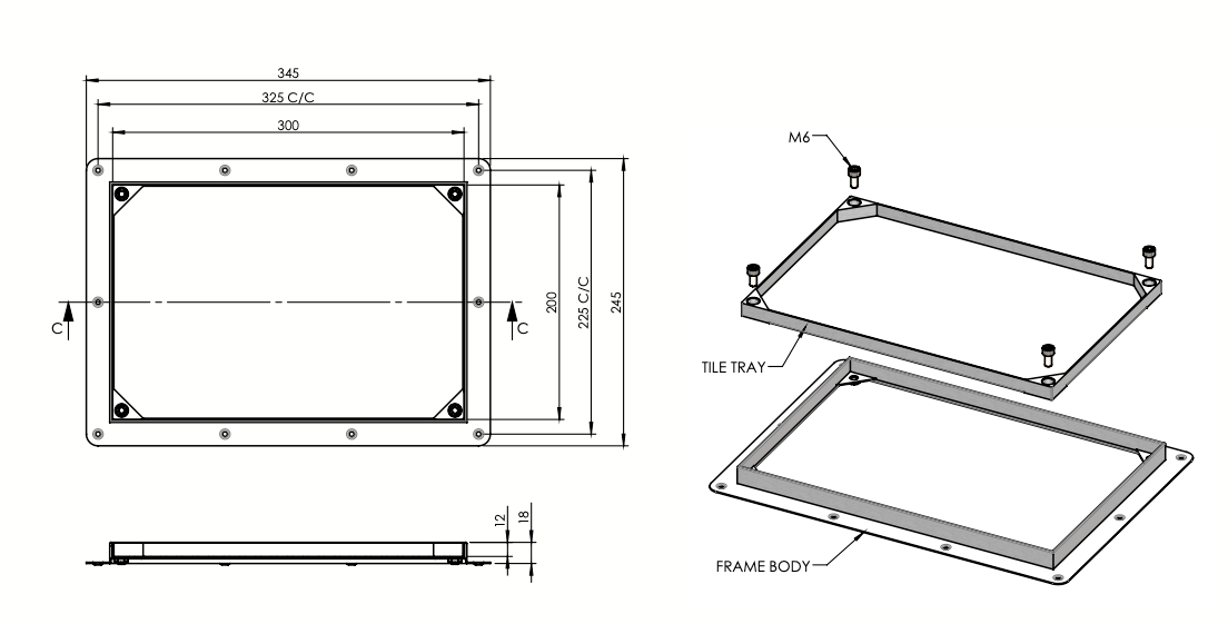 Tiled Access Panel