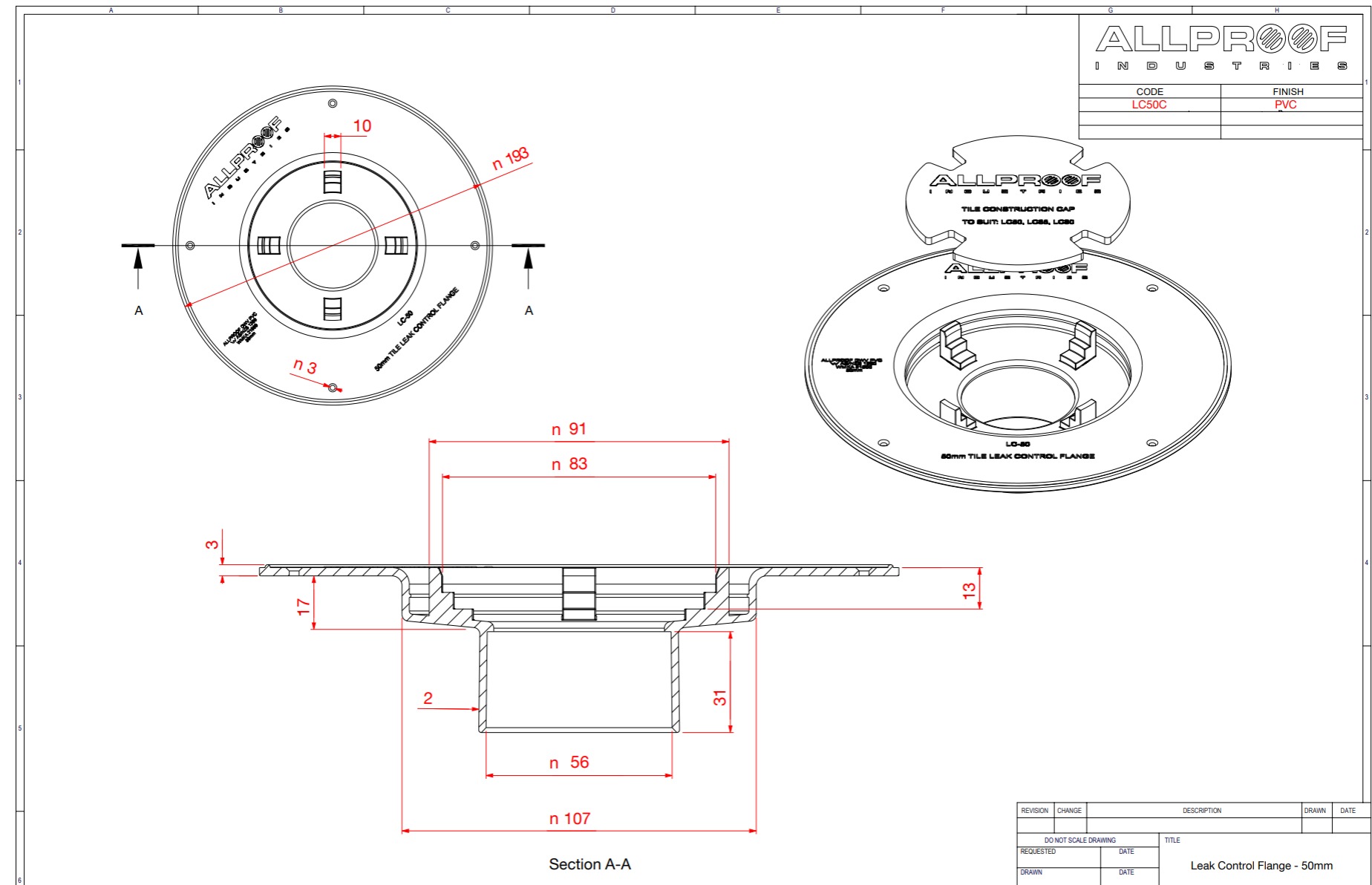 Puddle Flange